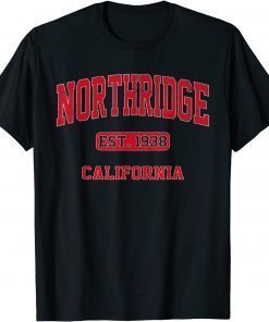 Northridge California CA Vintage State Athletic Style Classic T-Shirt