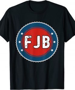 Official FJB Pro America US Distressed Flag F Biden FJB Anti Biden T-Shirt