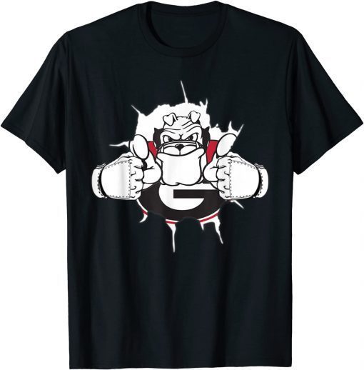 Georgia Football Shirt Bulldog Football Funny Unisex T-Shirt
