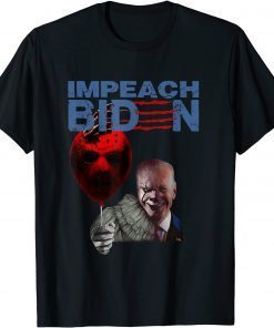 Impeach Biden, Anti Impeach Joe Biden Halloween Unisex T-Shirt