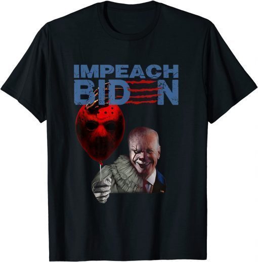 Impeach Biden, Anti Impeach Joe Biden Halloween Unisex T-Shirt