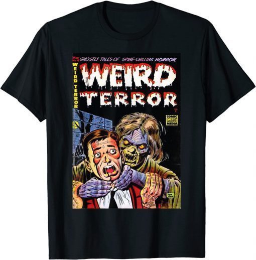 Classic Halloween Horror Vintage Zombie Comic Book Retro Scary 2021 T-Shirt