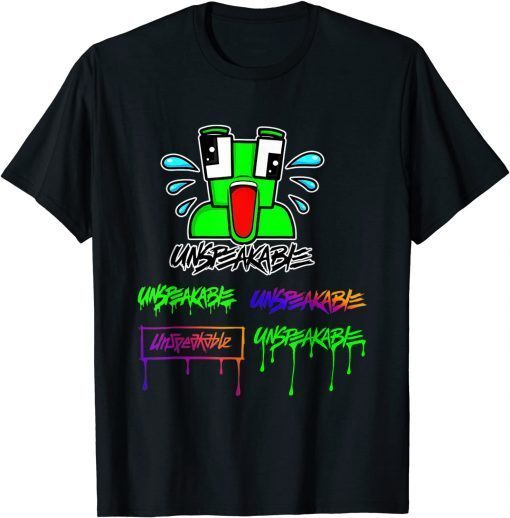 Official Retro Unspeakable Merch For Men Women Kids Funny Play Gamer T-Shirt