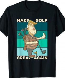 Official Golfing Pro Trump ,Make Golf Great Again, Golf Lovers T-Shirt