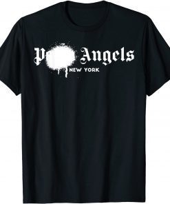 Angels , Pretty Angels Spray Design Fashion T-Shirt