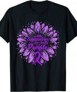 In September We Wear Purple Ribbon ITP Awareness Unisex T-Shirt