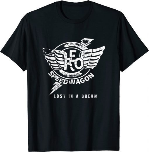 Classic Graphic REO Arts Design Speedwagons Rock Bands Music For Fan T-Shirt
