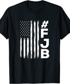 Classic FJB Pro America US Distressed Flag F Biden FJB T-Shirt
