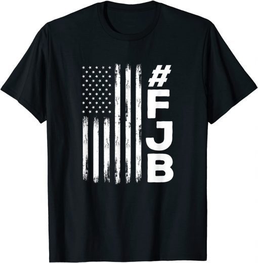 Classic FJB Pro America US Distressed Flag F Biden FJB T-Shirt