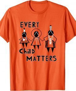 Classic Every Child Matters Indigenous Education Orange Day T-Shirt