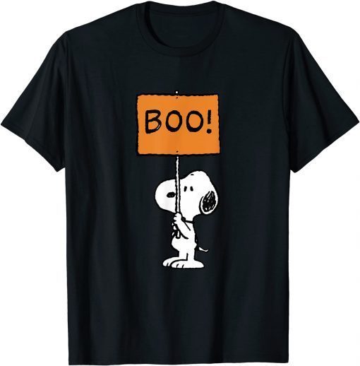 T-Shirt Peanuts Halloween Snoopy Boo! 2021