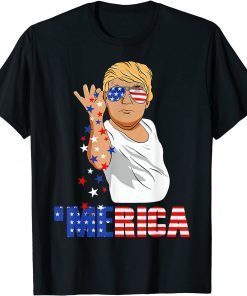 Official Trump Salt Merica Freedom 4th of July Shirt T-Shirt