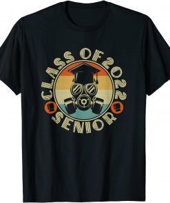 Official Class of 2022 Quarantine Seniors Gas Mask T-Shirt