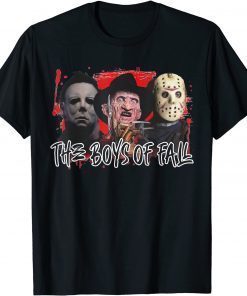 The Boys Of Fall Horror Movies Novelty Graphic Tee Gift Tee Shirt