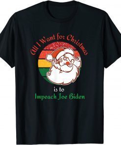 T-Shirt Impeach Joe Biden Christmas Anti Biden Funny