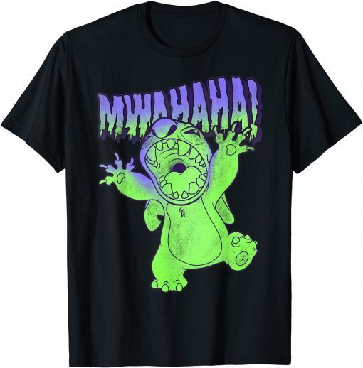 T-Shirt Disney Lilo & Stitch Halloween Stitch Mwahaha Classic
