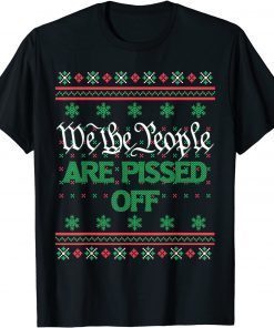 Official Patriotic Anti Biden Republican USA Ugly Christmas Sweater T-Shirt