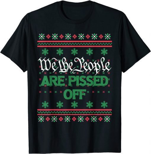 Official Patriotic Anti Biden Republican USA Ugly Christmas Sweater T-Shirt