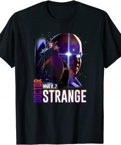 2021 Marvel What If The Watcher Doctor Strange Galactic Poster T-Shirt