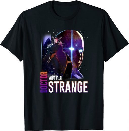 2021 Marvel What If The Watcher Doctor Strange Galactic Poster T-Shirt