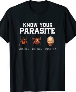 Anti Biden Know Your Parasites Impeach Biden T-Shirt