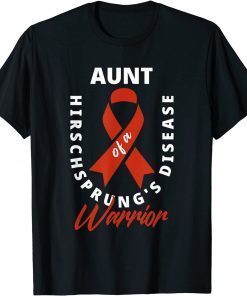 Aunt Of A Hirschsprung's Disease Warrior Unisex T-Shirt