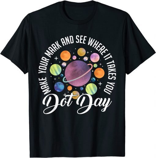 Classic International Dot Day Shirt 2021, Make Your Mark Kids Boys T-Shirt