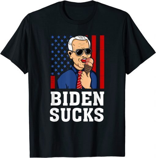 2021 Biden Sucks,Pro American,Anti Biden USA T-Shirt