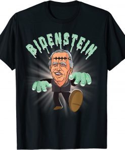 T-Shirt Bidenstein biden halloween funny monster president Gift