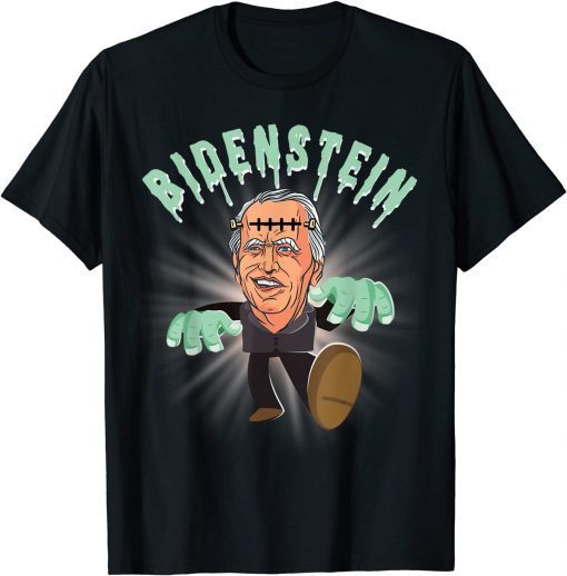 T-Shirt Bidenstein biden halloween funny monster president Gift