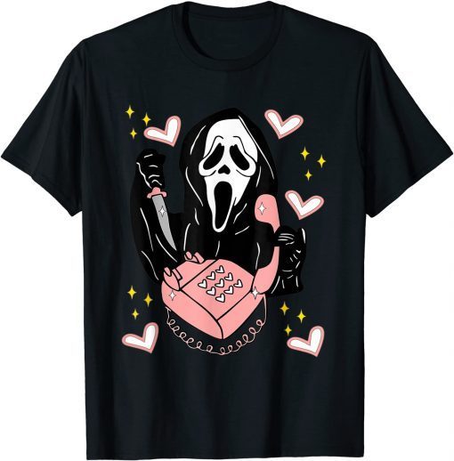 Ghostface Calling Halloween Funny, Scream You Hang Up Gift Tee Shirt