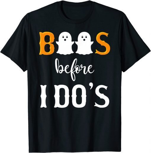 Boos Before I Dos Boochelorette Halloween Bachelorette Unisex T-Shirt