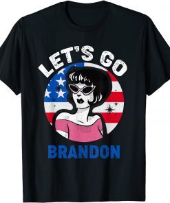 Classic Let’s Go Brandon Conservative US Flag T-Shirt T-Shirt