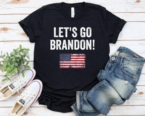 T-Shirt Anti Joe Biden Let's Go Brandon