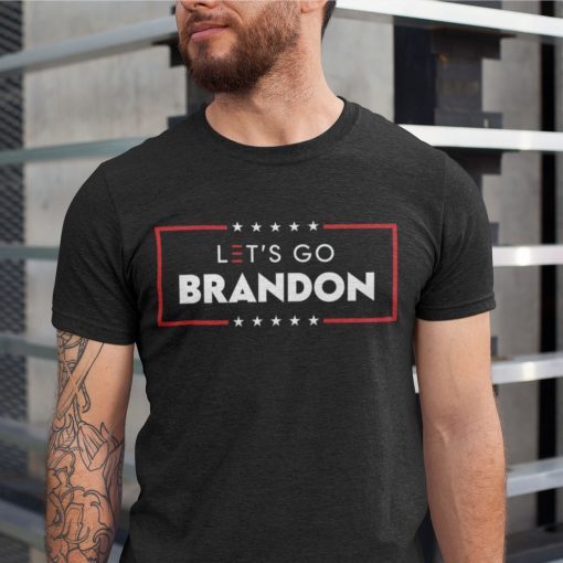T-Shirt Let's Go Brandon Funny Meme ,Fuck Biden