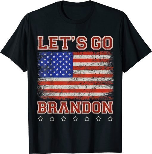 T-Shirt Let's Go Brandon, Joe Biden Chant, Impeach Biden,Fjb