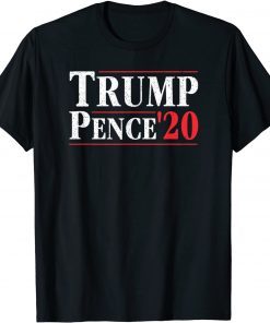 Tee Shirt Trump Pence 2020: Pro Donald Trump 20 Election Conservative