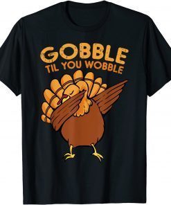 2021 Thanksgiving for Kids Girls Boys Men Dabbing Dab Turkey Day Unisex T-Shirt