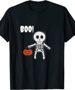 Official Skeleton halloween Boo ! T-Shirt