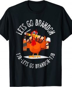 2021 Lets Go Brandon Halloween Thanksgiving Foxtrot Juliet Bravo T-Shirt