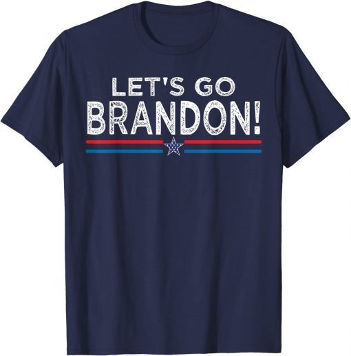 Classic Let's Go Brandon! Meme Retro Vintage Design T-Shirt