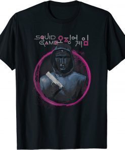 2021 Squid Game Front Man Portrait T-Shirt
