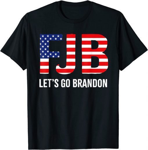 Official Let’s Go Brandon Conservative US Flag Gift T-Shirt