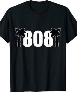 Classic 808 Hawai'i Palm Trees T-Shirt