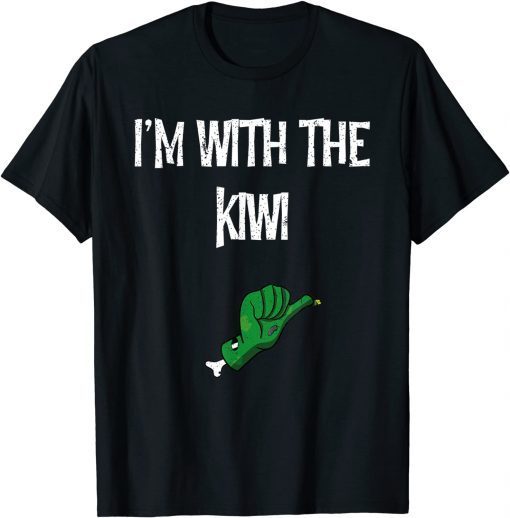 I'm With The Kiwi Lazy Halloween Matching Costume Funny T-Shirt