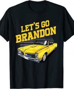 Official Let's Go Brandon Retro 80s Car Conservative Funny Gift Idea T-Shirt