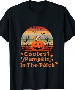 Halloween Boys Men Pumpkasaurus Pumpkin Gift Tee Shirt