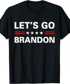 2021 Let’s Go Brandon Conservative US Flag FJB Gift T-Shirt