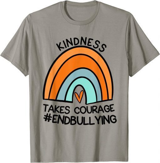 Classic Unity Day Orange Tee Kindness Takes Courage End Bullying T-Shirt