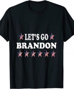 Official Let’s Go Brandon Tee Conservative AntiLiberal US Flag desig T-Shirt